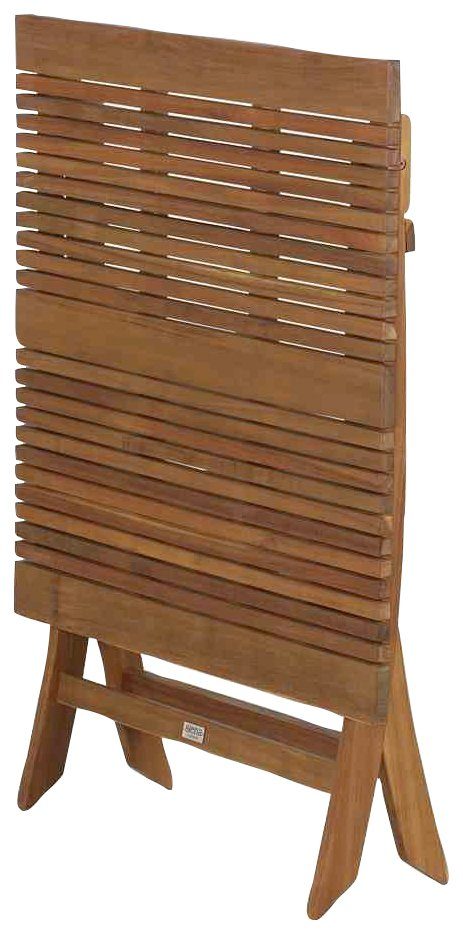 Siena Garden Klapptisch Falun, 80x74 cm, Akazienholz