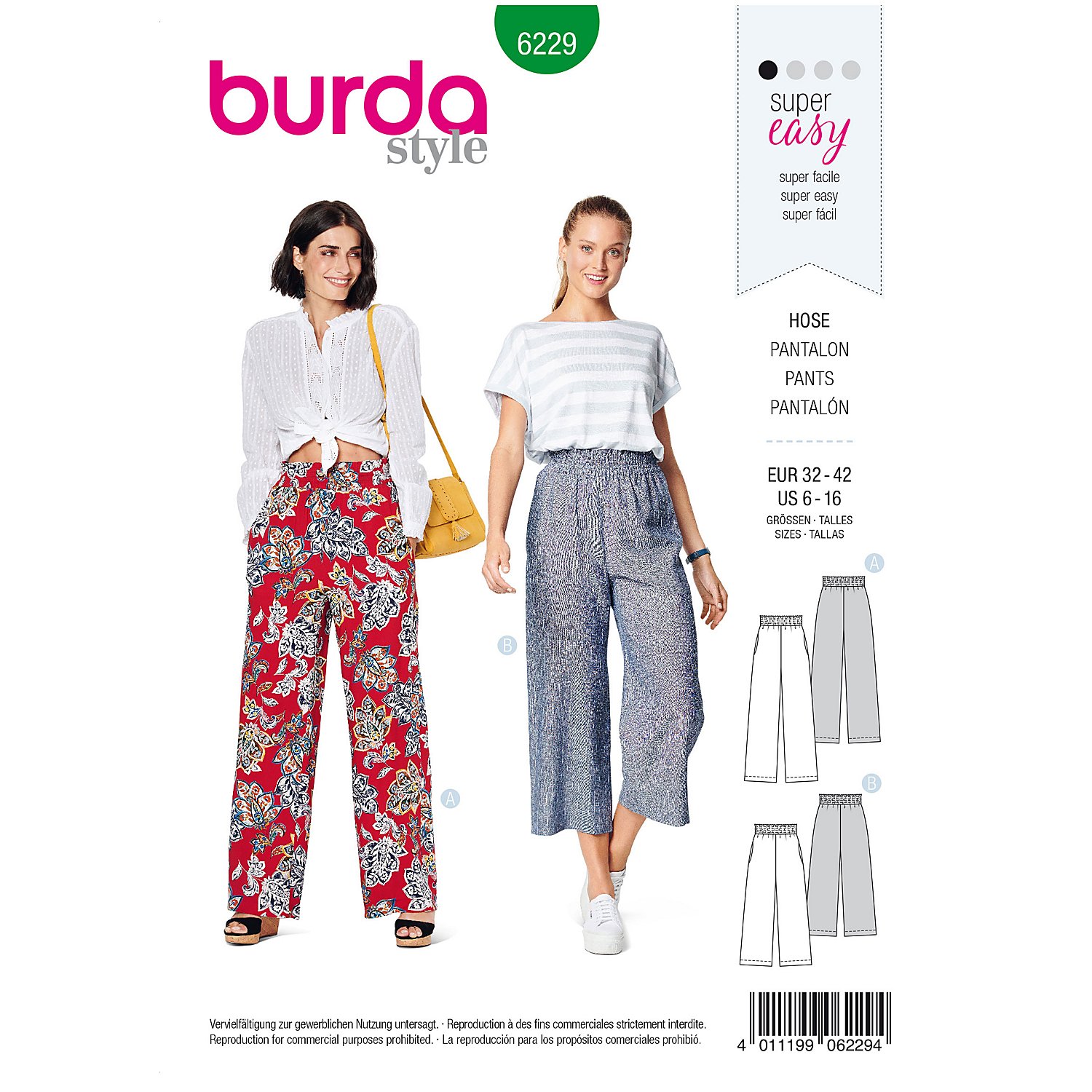 burda Schnitt 6229 