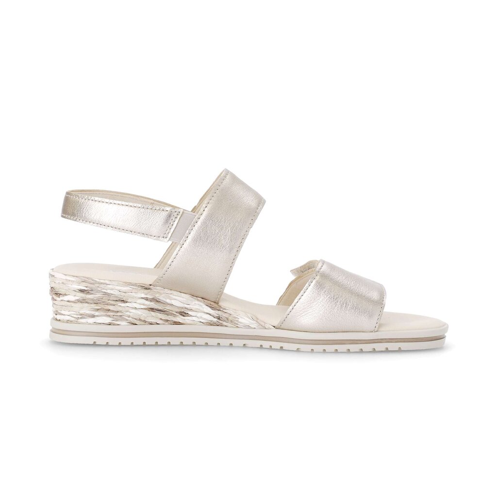 Gabor comfort Keilsandalette gold