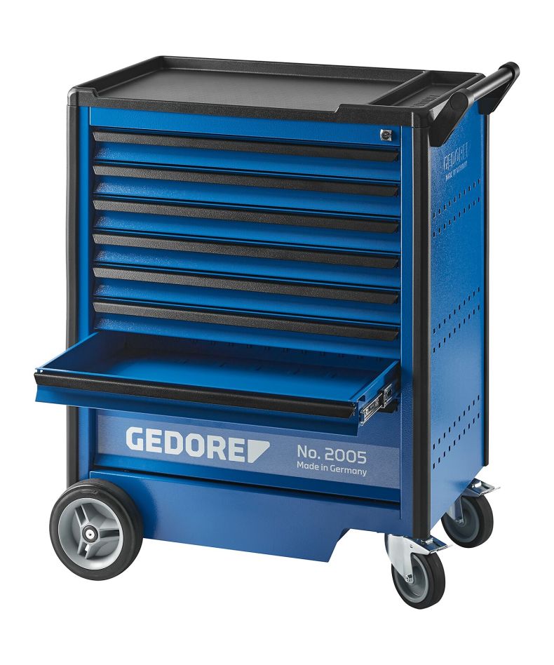 Gedore 2003554 2005 0701 Cărucior de scule cu 8 sertare