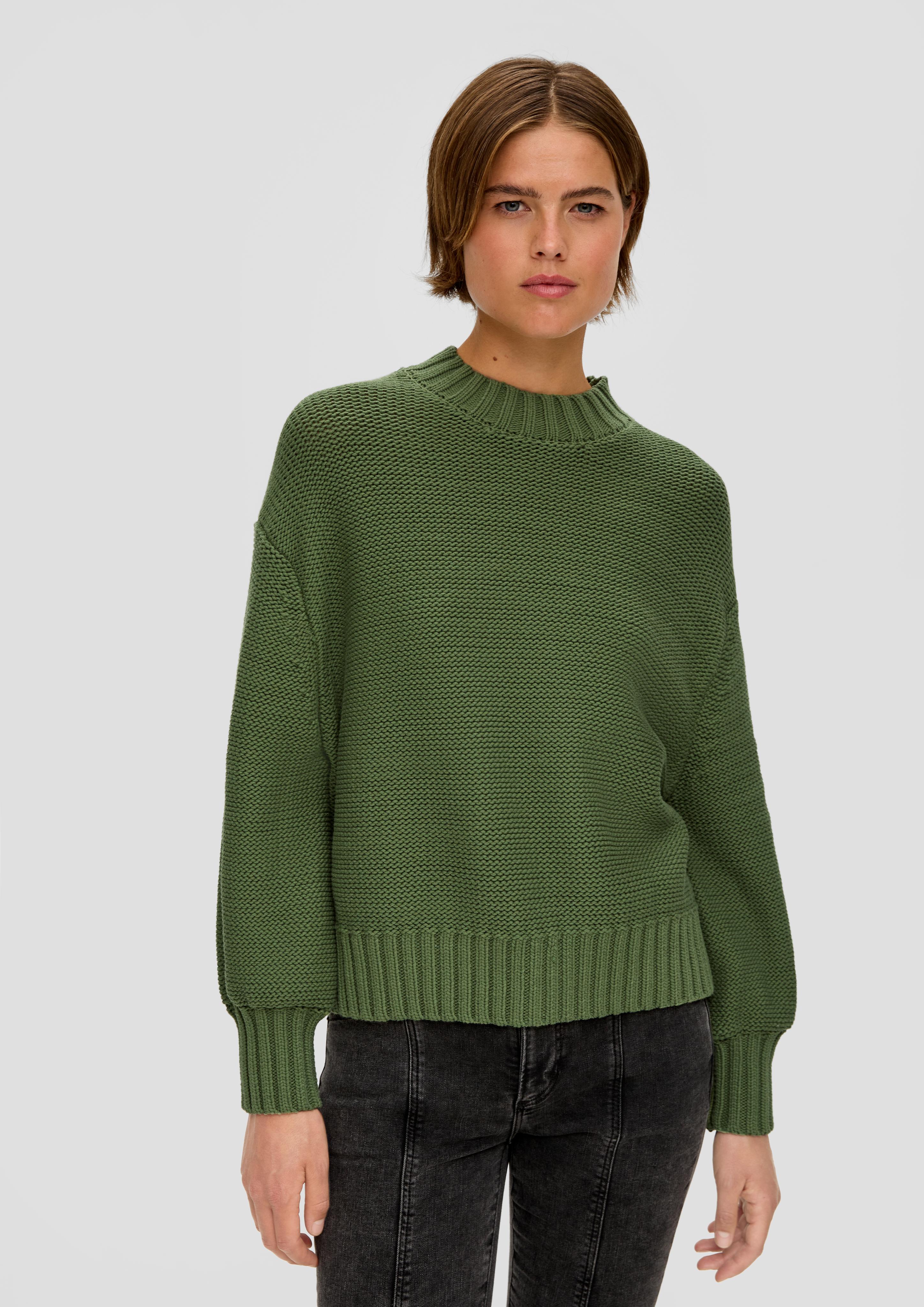 Strickpullover mit Crew Neck  2136016-7834