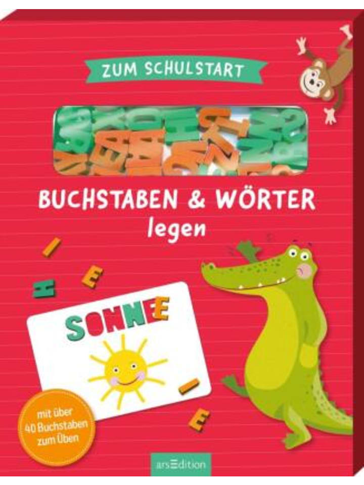ars edition Buch - Zum Schulstart - Buchstaben & Wörter legen günstig kaufen onesize