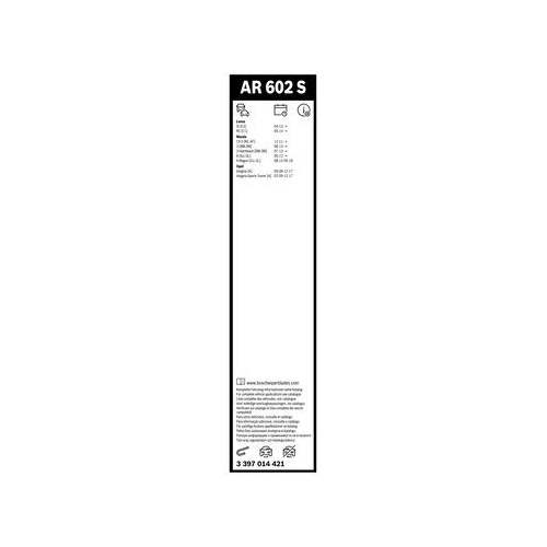 AR602S AEROTWIN FLACHBALKENWISCHER - ATU