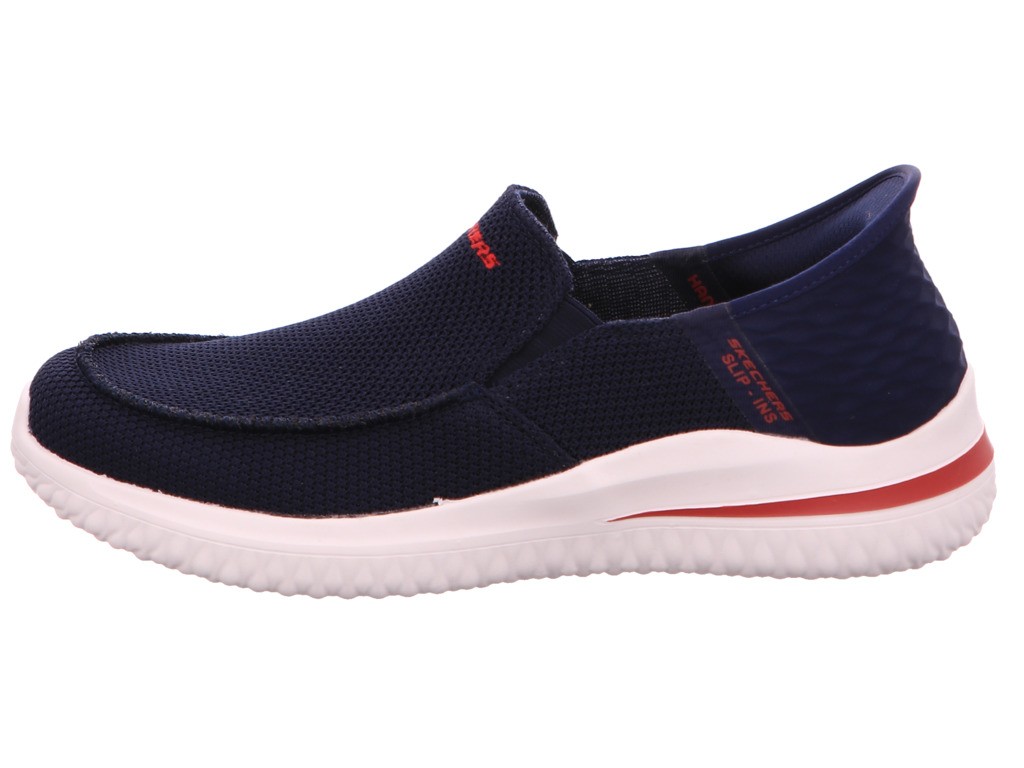 SKECHERS Freizeit Schnürer blau