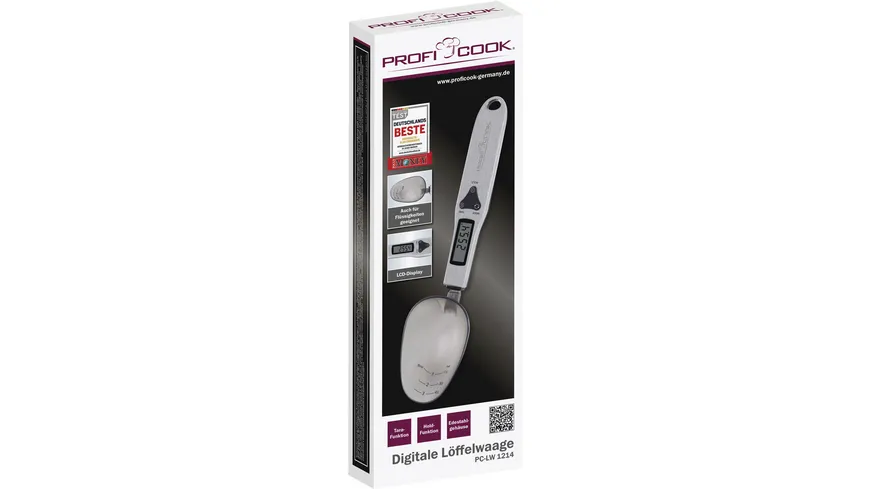CLATRONIC Digitale Löffelwaage PC-LW 1214