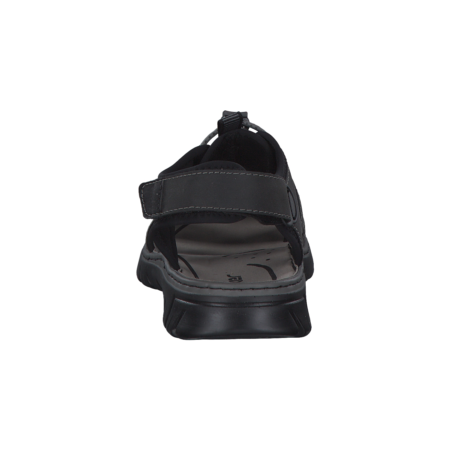 Rieker 26770, Sandalen, Herren, schwarz/schwarz/schwarz