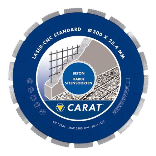 Deimantinis pjūklo diskas betonui Carat CWB5405000, 540 x 30,00 mm, skirtas W-5421
