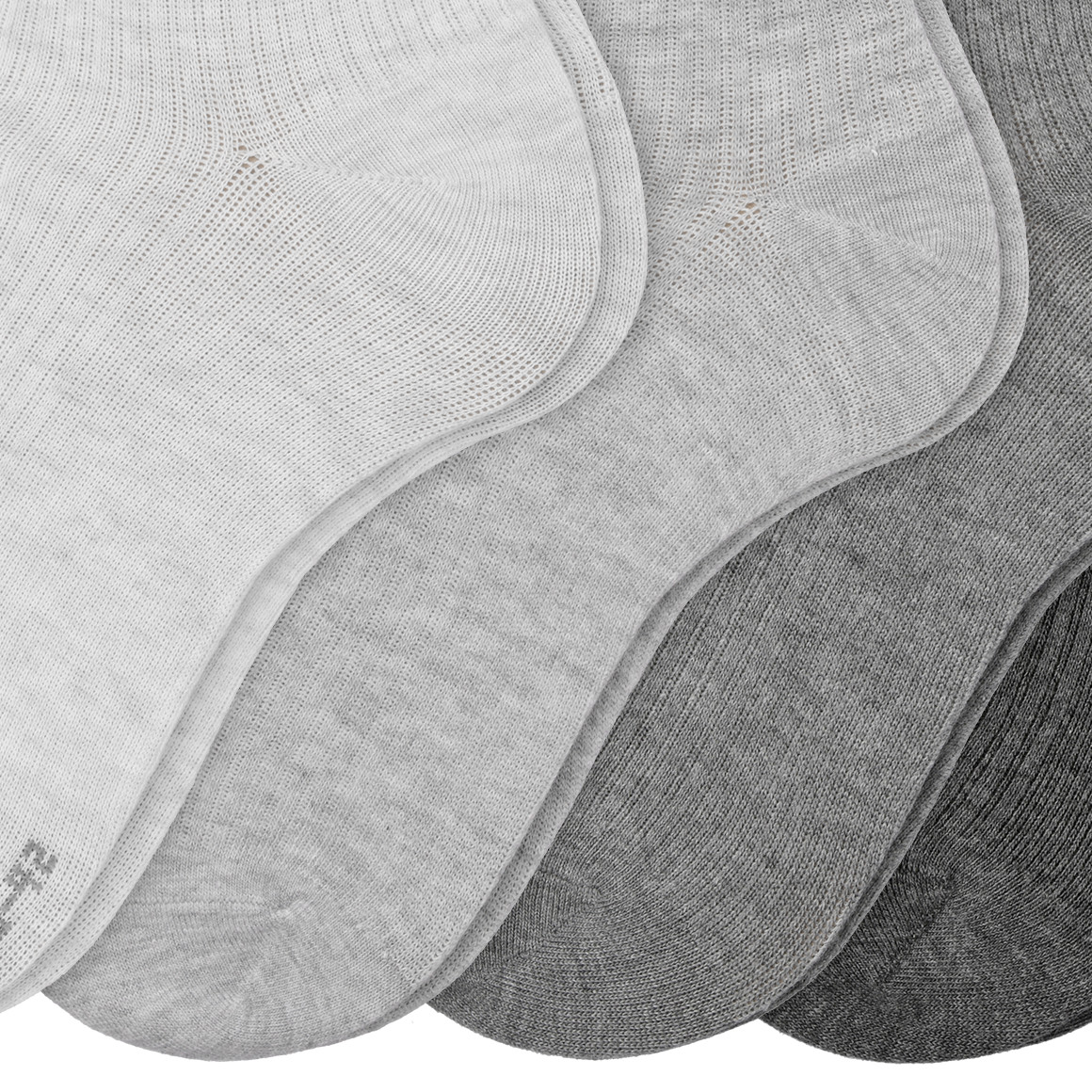 4 Paar Damen Socken in Melange-Optik