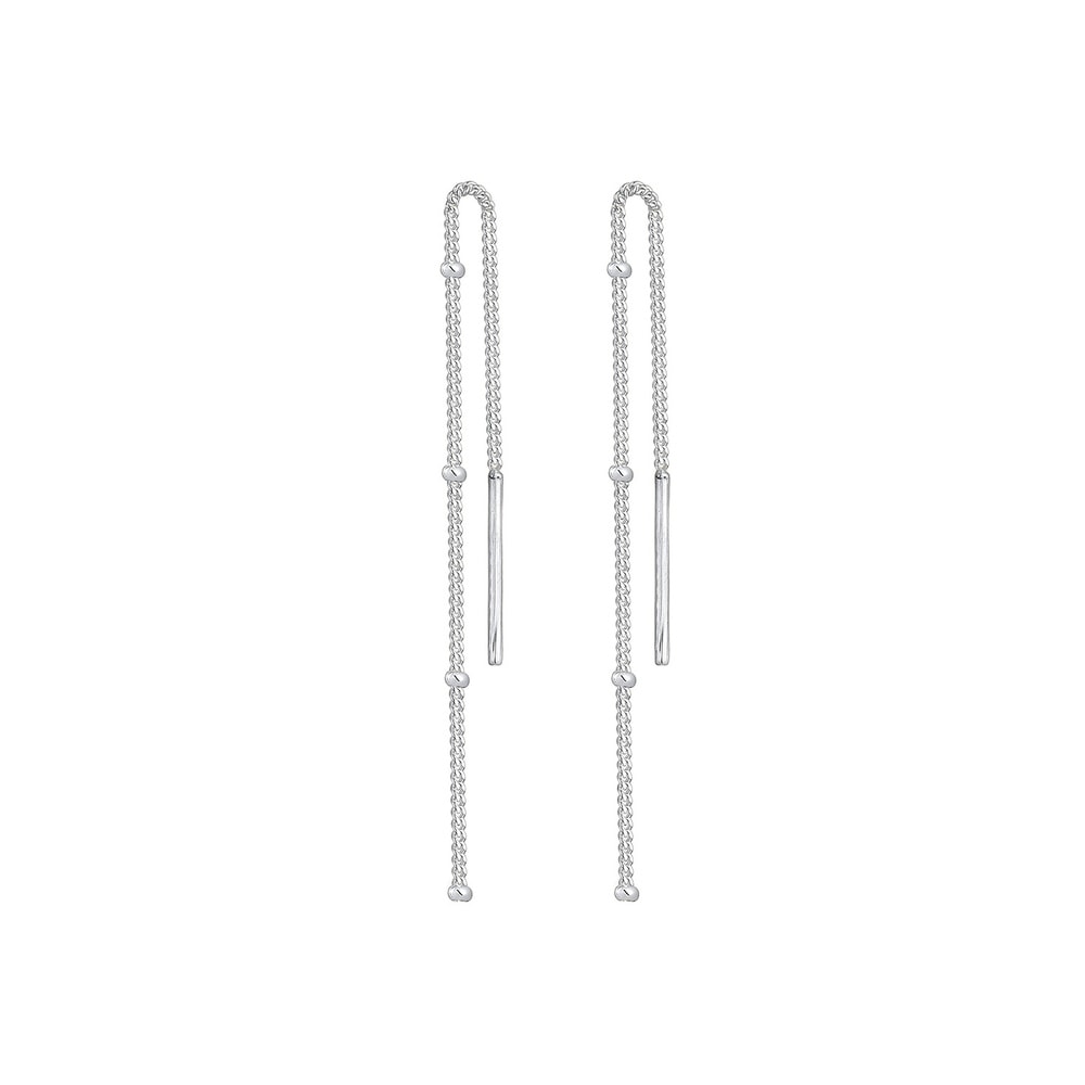 Elli Elli Boucles d'Oreilles Pendentif femme boule à tirer élégant en argent sterling  Boucles d'oreilles