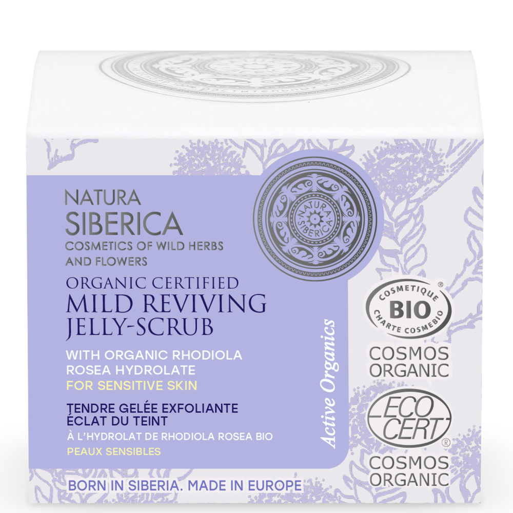 Natura Sibérica Tendre Gelée Exfoliante Peau Sensible Gommage Visage