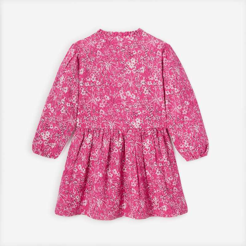 Robe rose tubique à imprimés pour fille Catimini