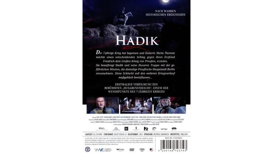 Hadik - Der legendäre Husaren General