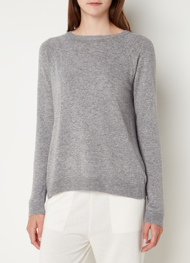 Maglione girocollo Benetton in pregiata maglia di misto cashmere