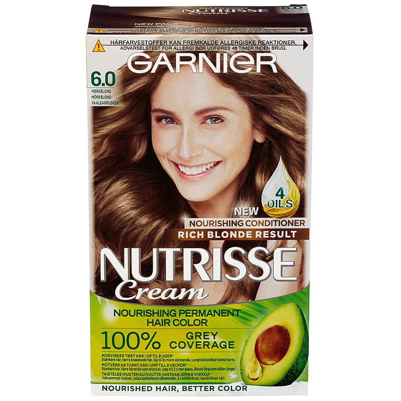 Garnier Nutrisse Cream 6 Mørkeblond