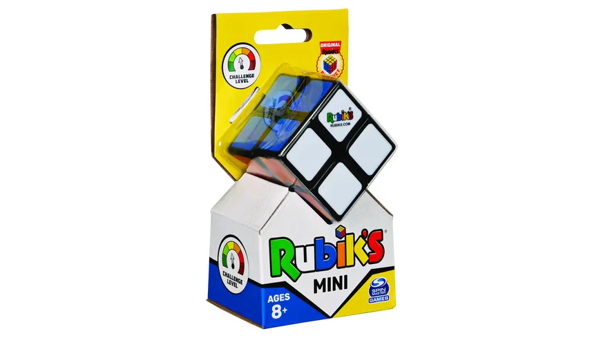 Rubik’s Mini 2x2 Zauberwürfel - der 2x2 Cube für Einsteiger ab 8 Jahren und für unterwegs
