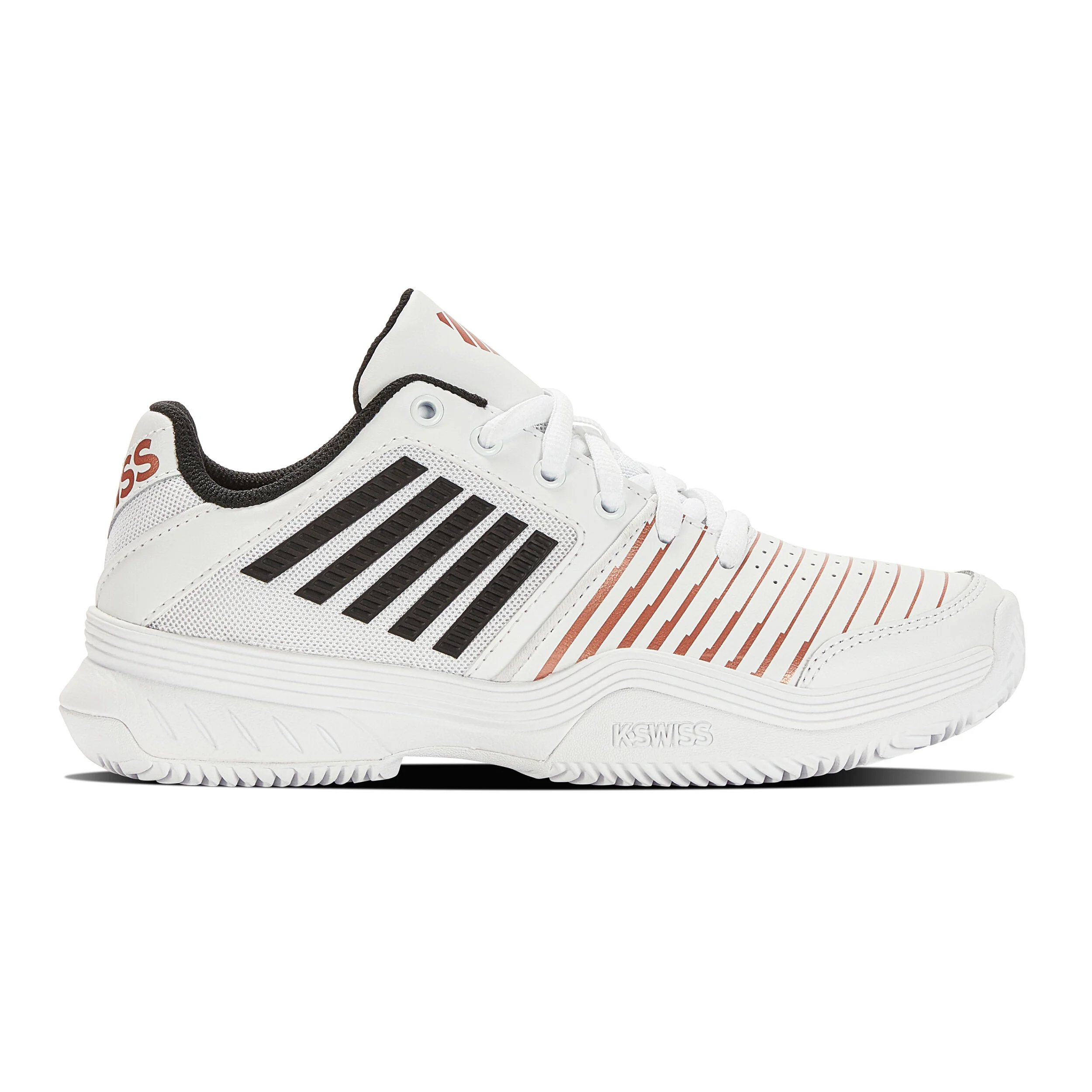 Court Express Sandplatzschuh Damen - Weiß, Schwarz