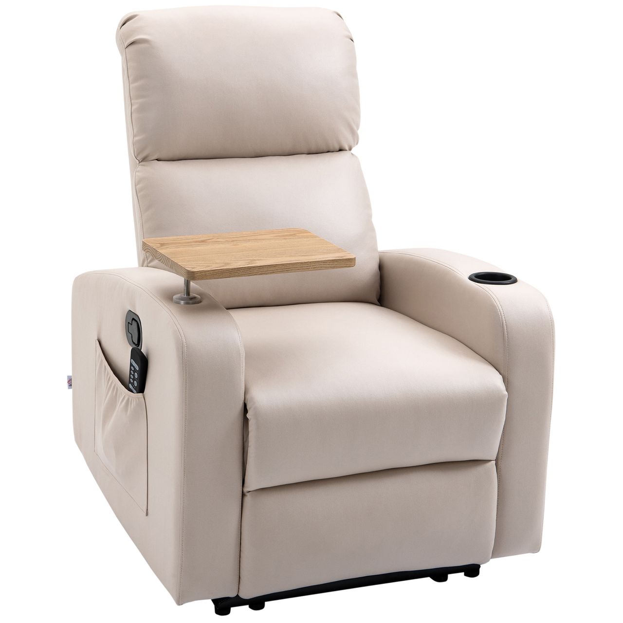 HOMCOM Relaxsessel Massagesessel Fernsehsessel mit Fernbedienung Massagefunktion
