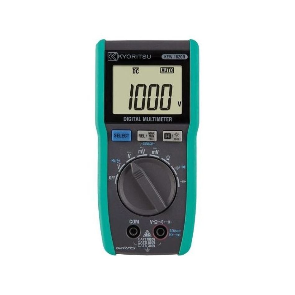 Kyoritsu 01020R080A Digitale TRMS Multimeter, 1000VAC/DC, 200A AC
