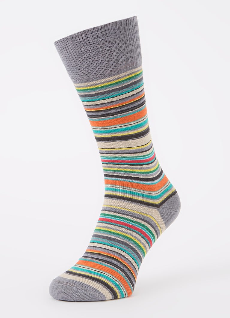 Calzini a righe stampate Multistripe di Paul Smith