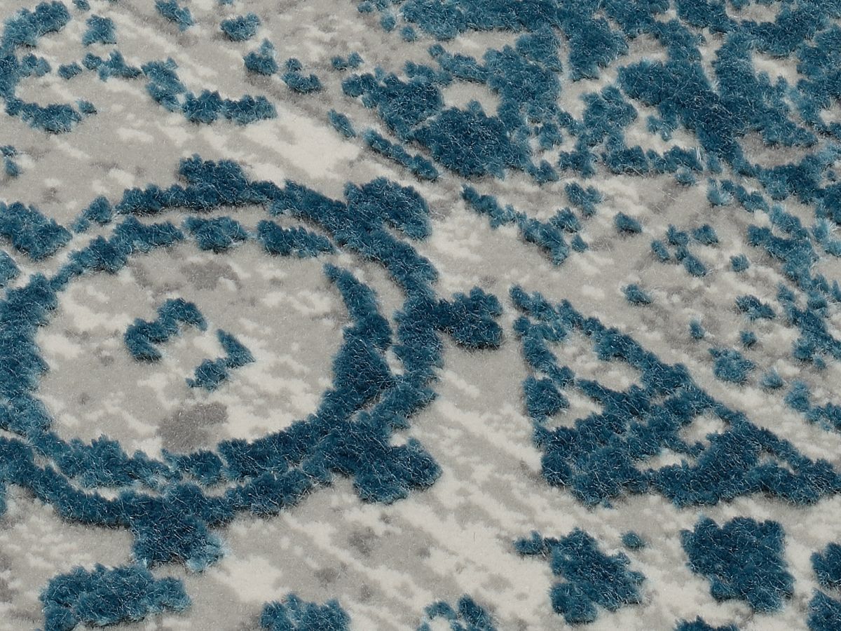 Webteppich Isfahan Blau 160 x 230 cm