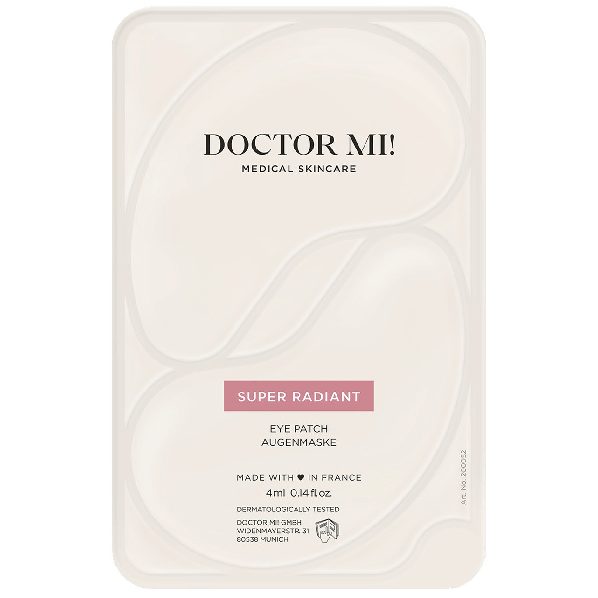 DOCTOR MI! SUPER RADIANT Επίθεμα ματιών