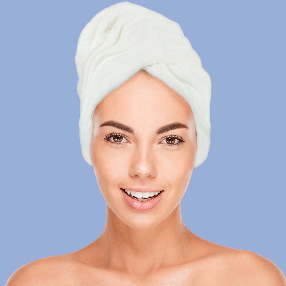 feel natural Serviette Cheveux microfibre Accessoire Cheveux