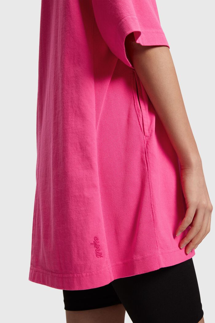 T-Shirt-Kleid mit Delfin-Patch