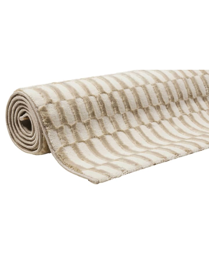 ESPRIT Kurzflorteppich Linn in creme beige günstig kaufen