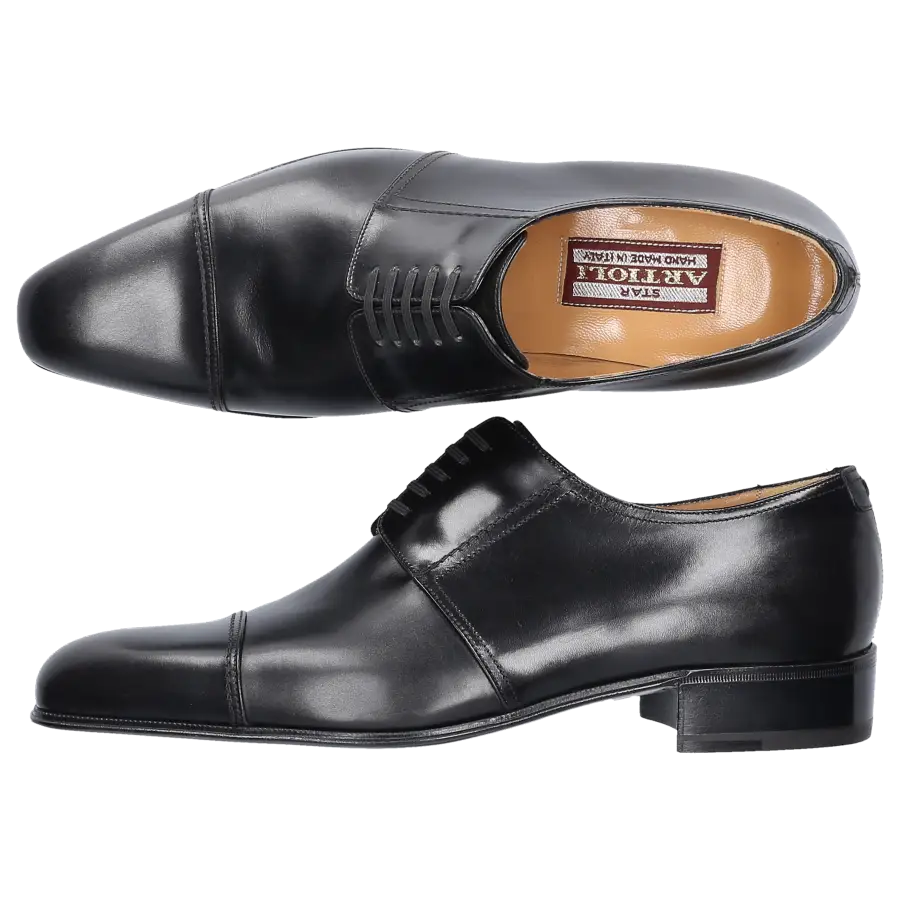 Artioli - Businessschuhe Derby PEKING Büffelleder - schwarz