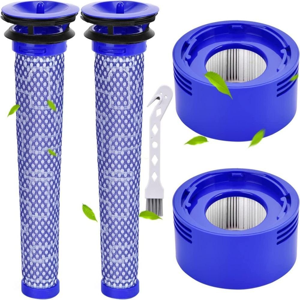 Zubehör-Set Staubsaugerfilter, Staubsaugerfilter für Dyson V8 Staubsauger, Melteine, (5-tlg)