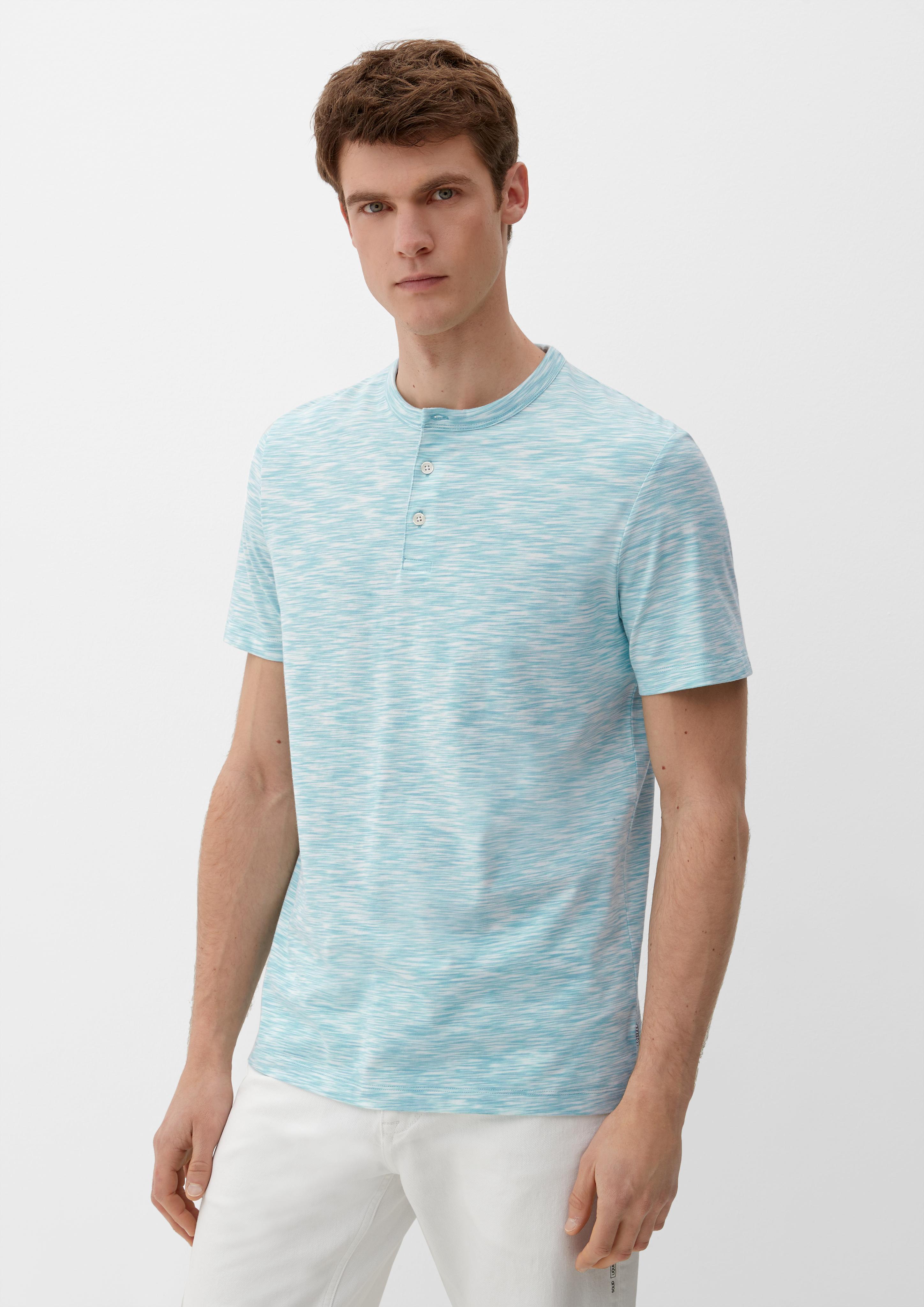 T-Shirt mit Henleyausschnitt  2129855-61W1