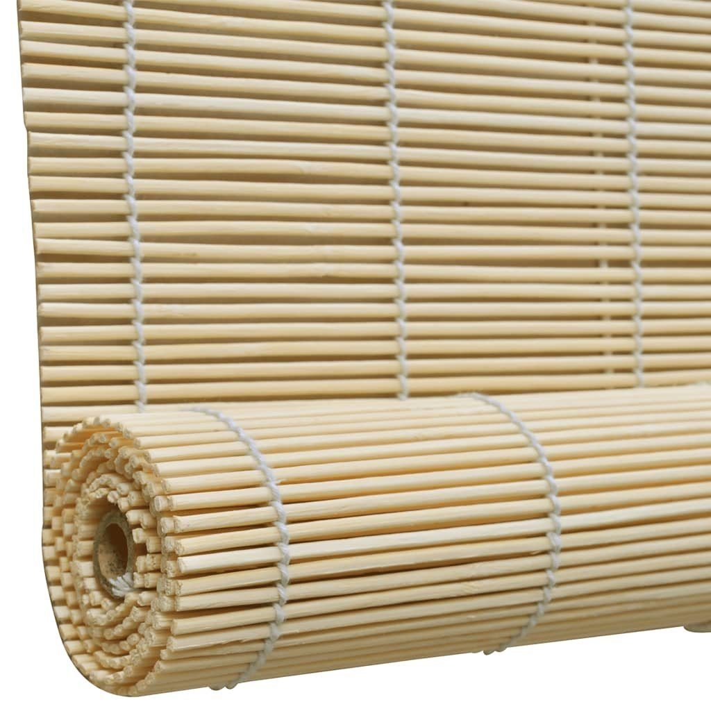 Rollo Bambusrollo 80x220 cm Natur, vidaXL