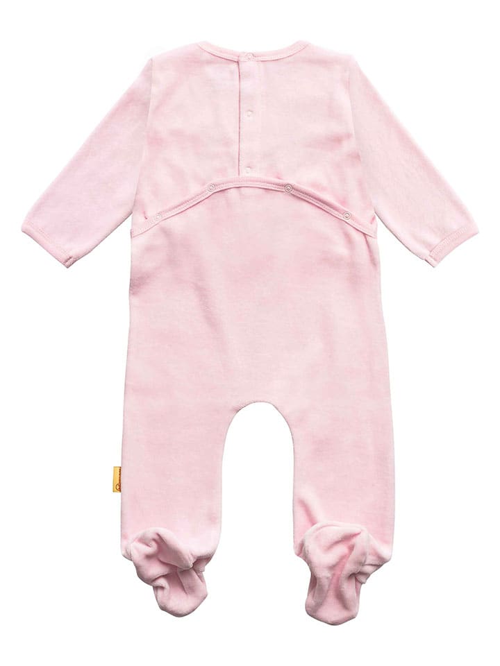 Steiff 3tlg. Outfit in Rosa/ Weiß günstig kaufen