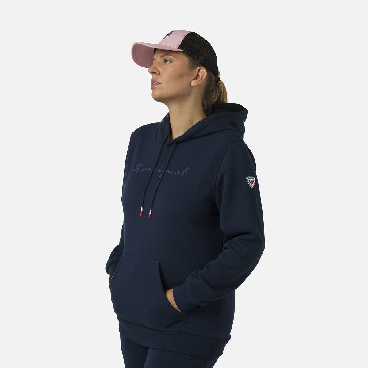 Logo Kapuzensweatshirt für Damen
