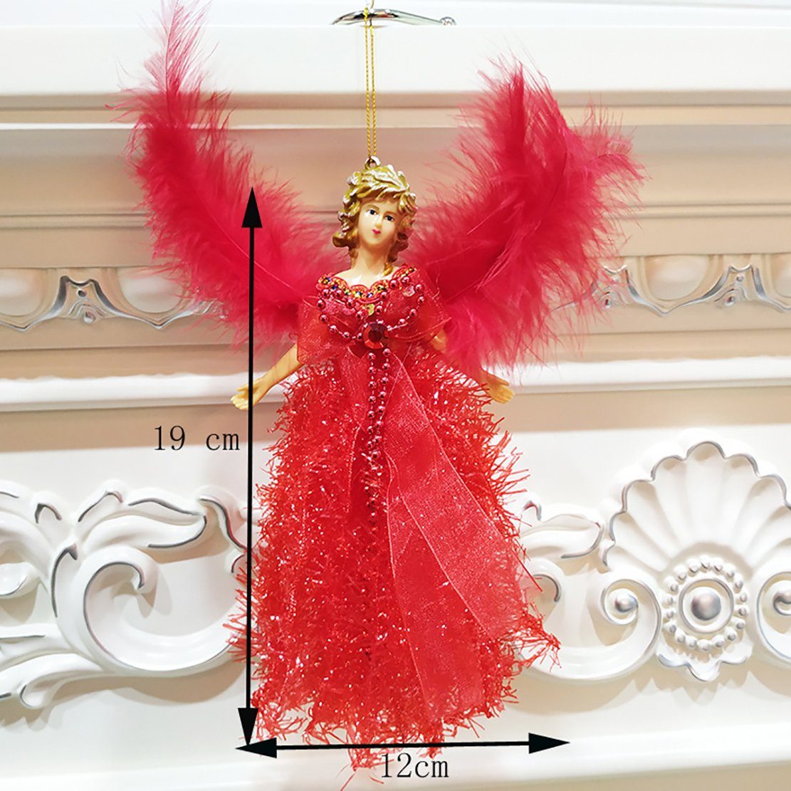 ZanMax Christbaumschmuck Weihnachtsdeko Christbaumschmuck Engel (1-tlg)