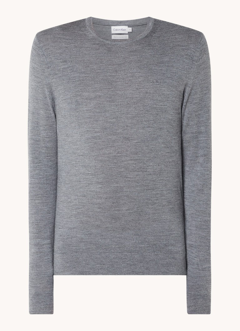 Calvin Klein Fine-knit wool pullover