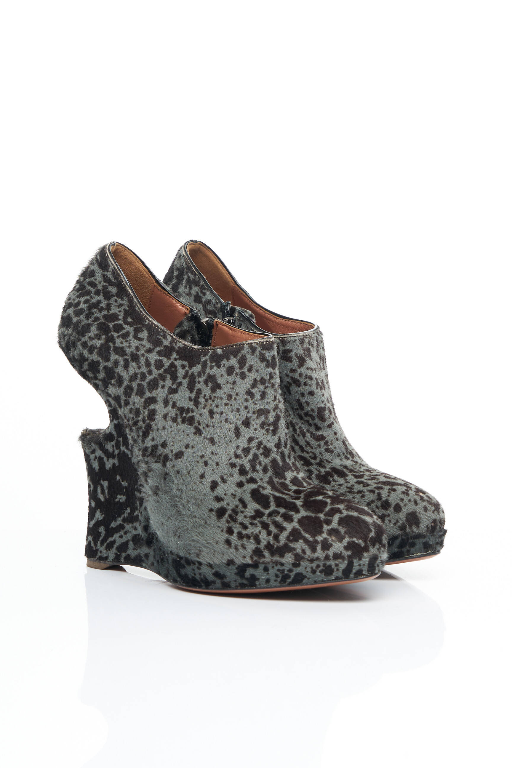 Alaia Bottines Femme couleur gris