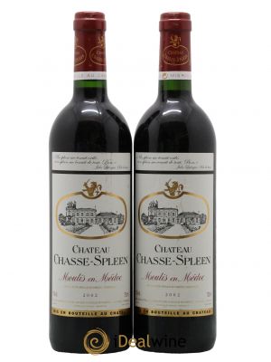 Château Chasse Spleen  2002 - Lot de 2 Bouteilles
