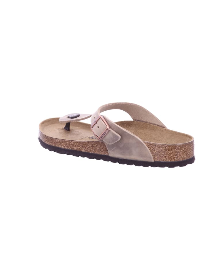 Birkenstock Pantolette in beige günstig kaufen