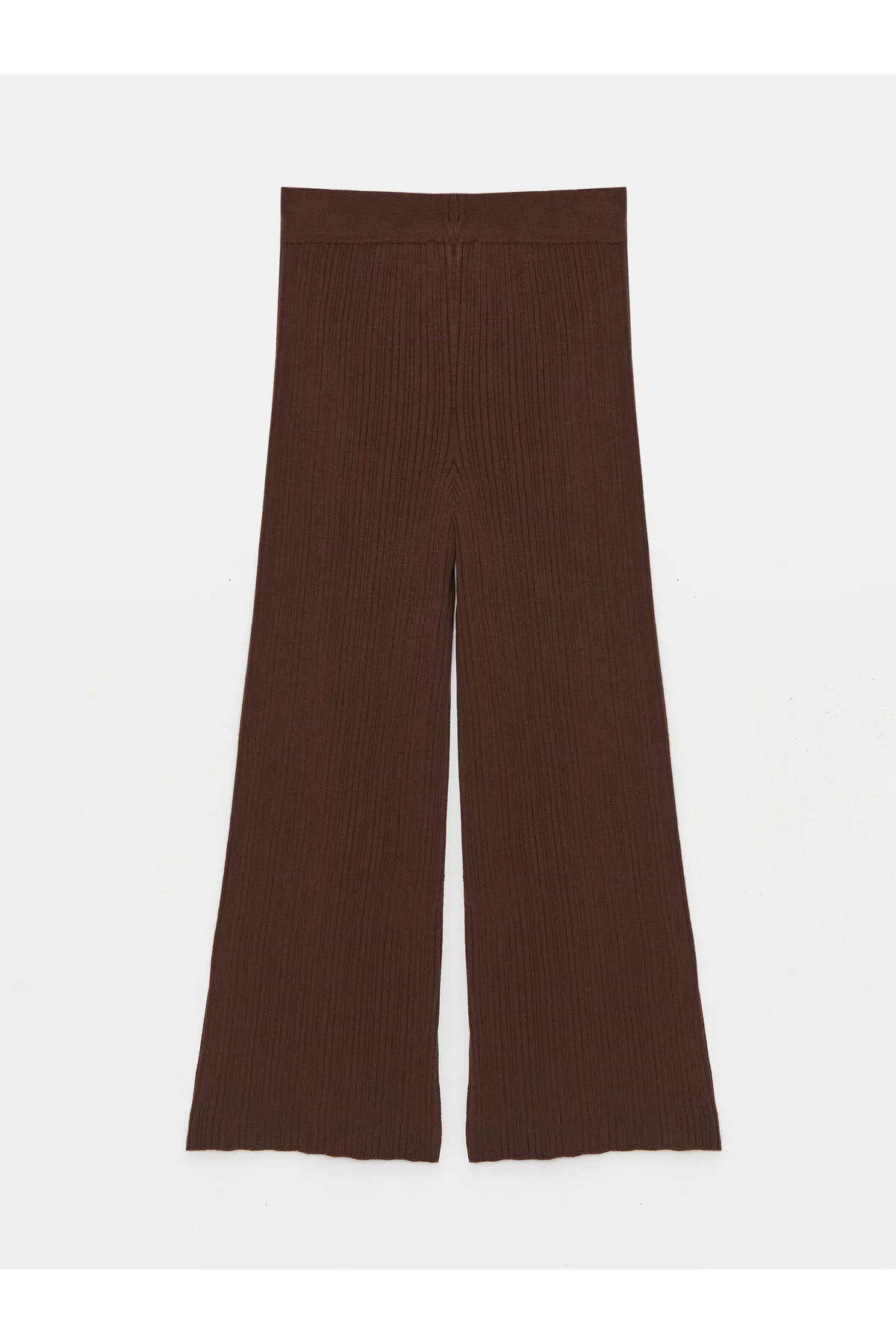 LC Waikiki  Einfarbige Strickhose für Damen mit elastischem Bund