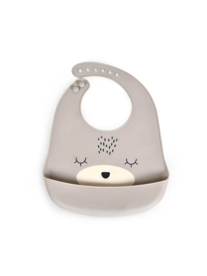 Cangaroo Babylatz Oscar Silikon in grau günstig kaufen onesize