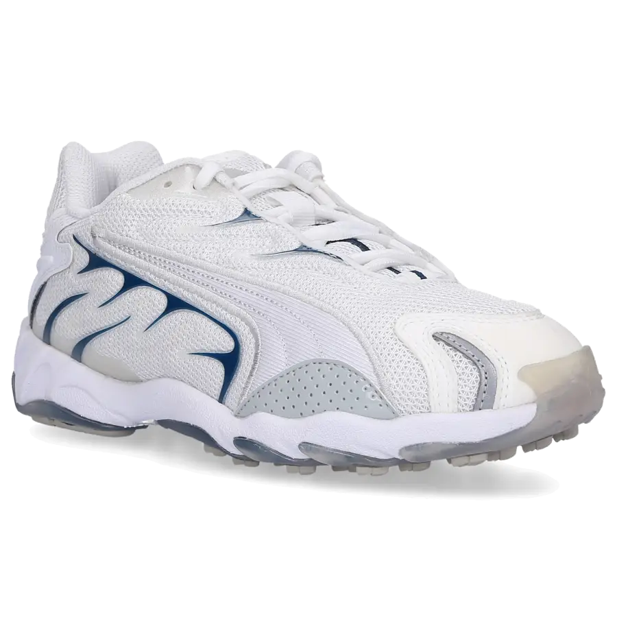 PUMA - Sneaker low INHALE Materialmix Textil Logo lila weiß-kombi - weiß