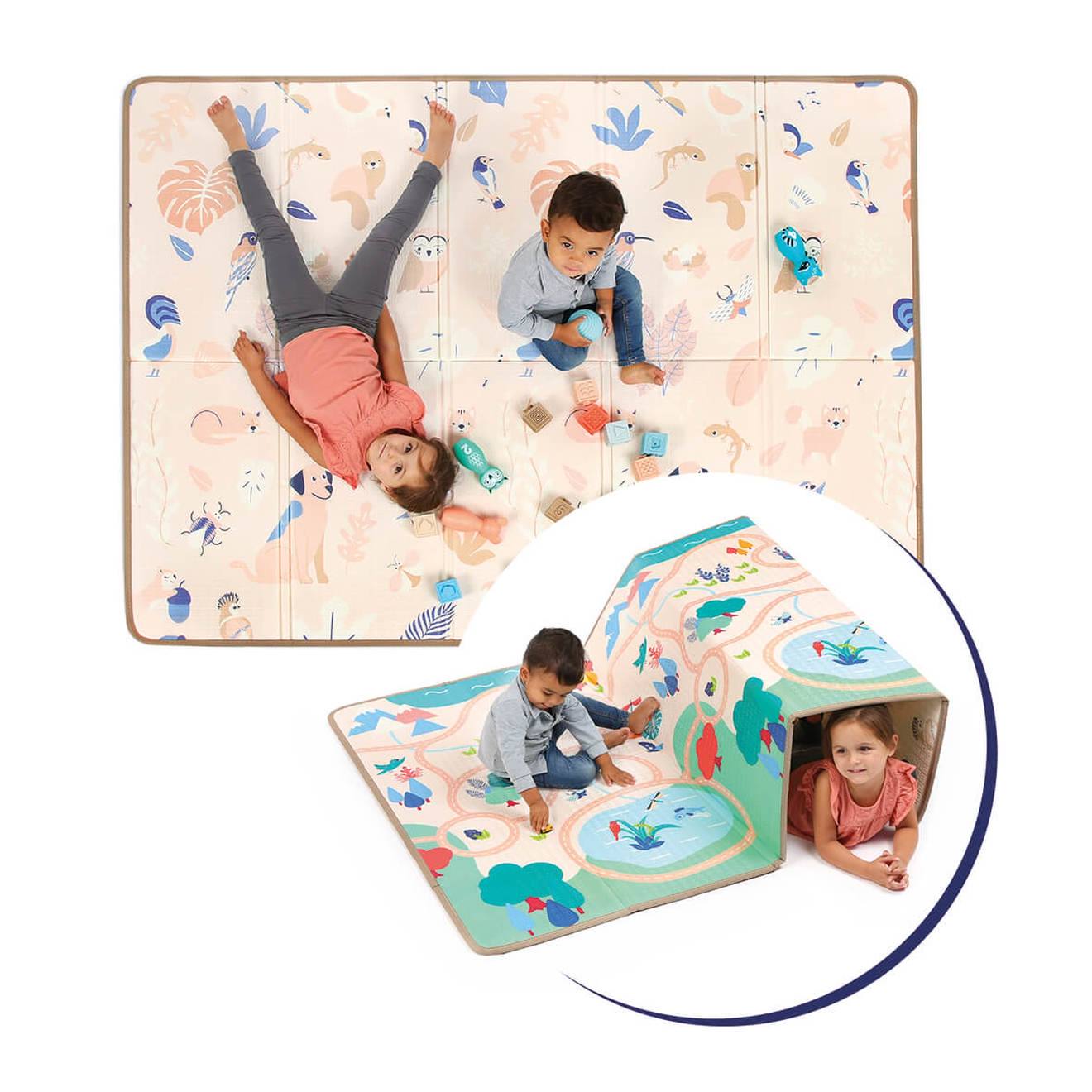 Ludi Große Baby Spielmatte LUDI - beige