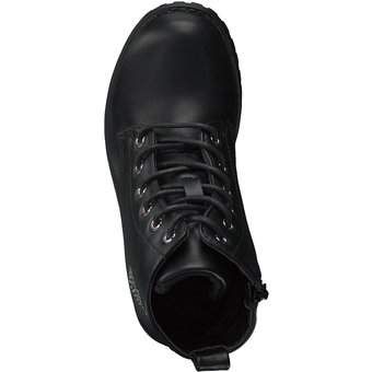 Barbarella Schnür Boots in schwarz
