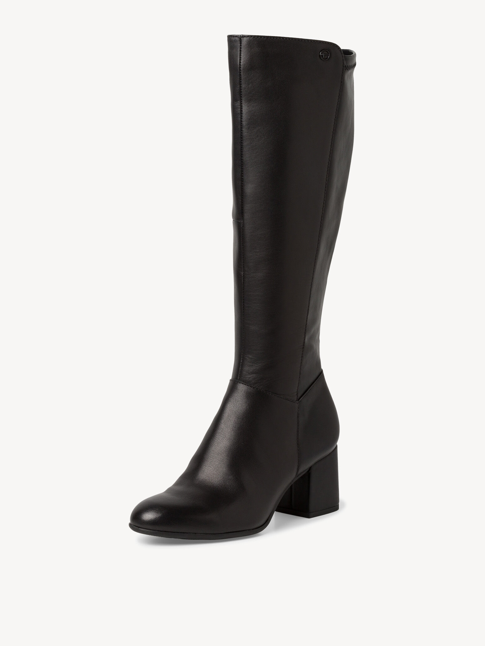 Bottes en cuir - noir