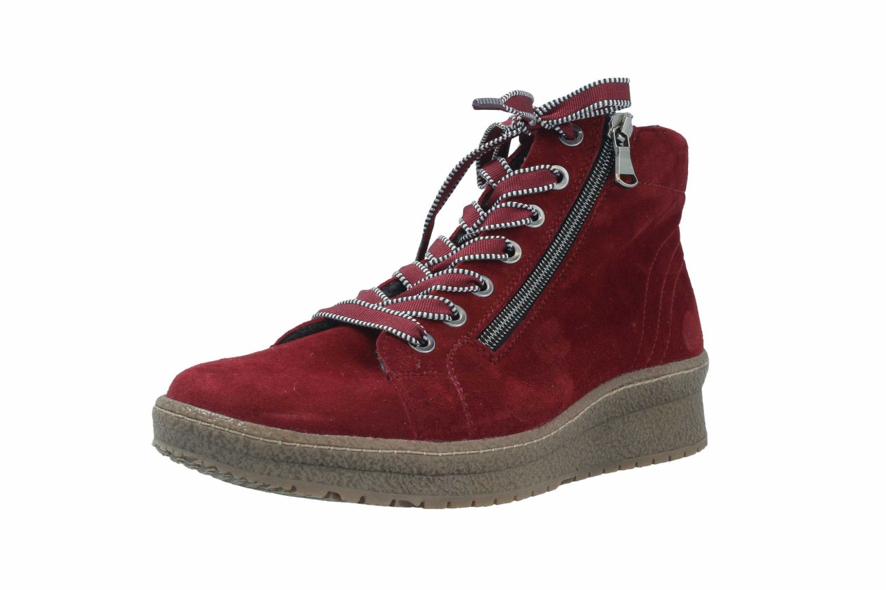 SEMLER Schnür-Stiefeletten rot Ilona