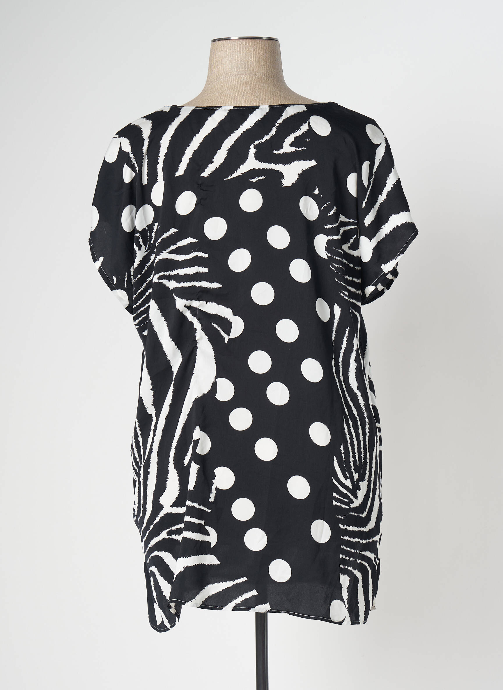 Claude De Saivre Tuniquemanchecourte Femme couleur noir