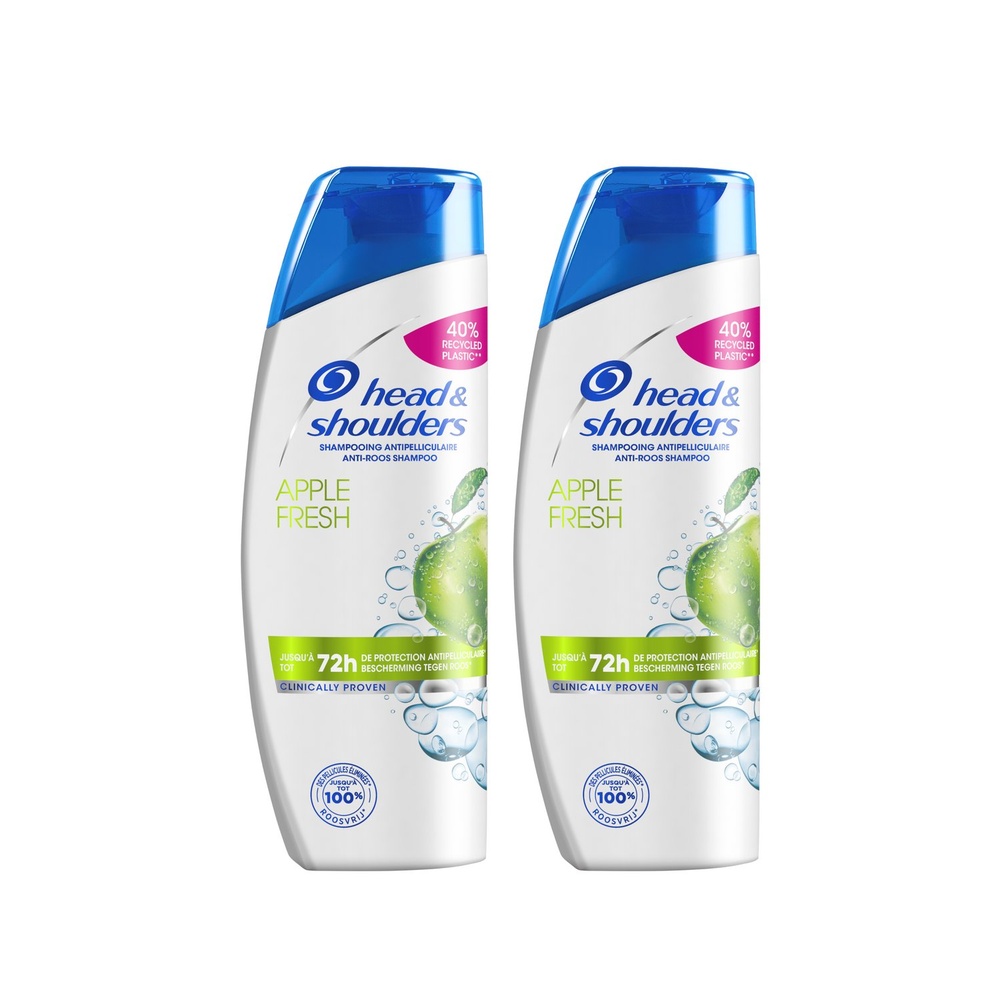 head & shoulders Head & Shoulders Apple Fresh Shampoing,2x285ml Shampoing