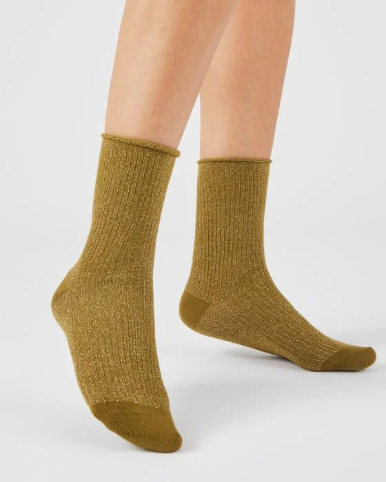 Paire de chaussettes maille côtelée chaude