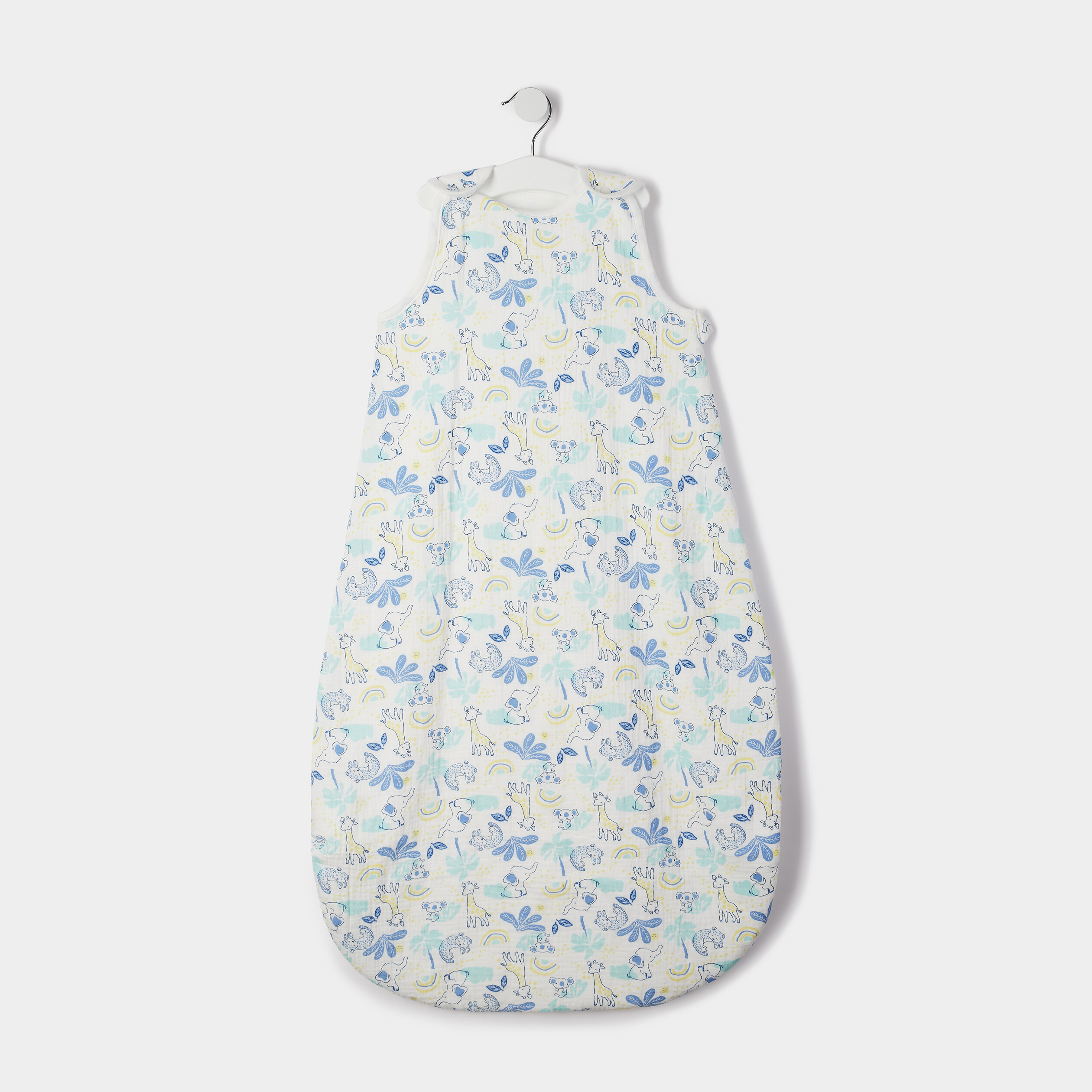 Gigoteuse coton TOG 1 sans manches blanc bébé | La Halle